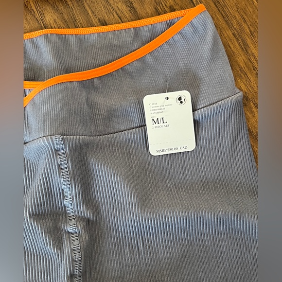 Free People athletic matching set sz M/L - Picture 2 of 5